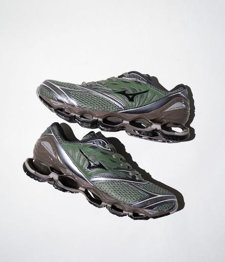  Mizuno WAVE PROPHECY LS [GREEN/BLACK/METALLIC GREY]