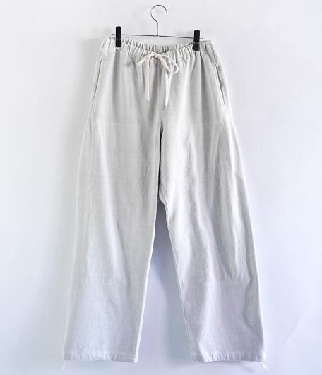  1000s THOUSANDS UNEVENNESS LABOR SWEAT PANTS [DUSTY WHITE]