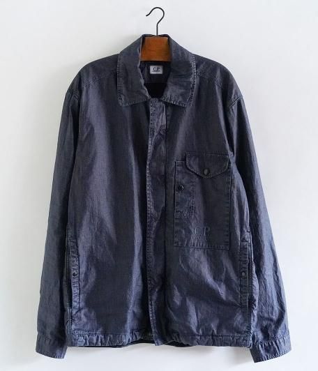 CP COMPANY ブラウン オイルコットン ジャケット C.P.COMPANY LINO WAX OVERSHIRT [OCEANA] - Fresh Service
