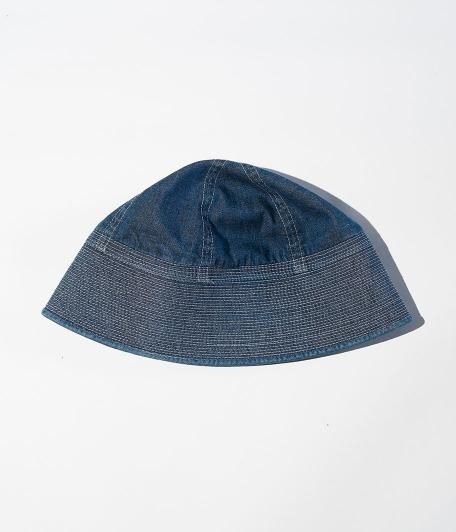  1000s THOUSANDS for radicalvintage DENIM SAILOR HAT ex [INDIGO WASH]