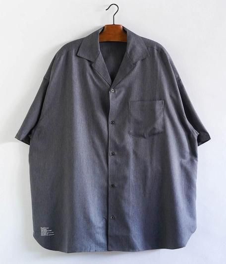 Fresh Service COOLFIBER OPEN COLLAR S/S SHIRT [H.GRAY