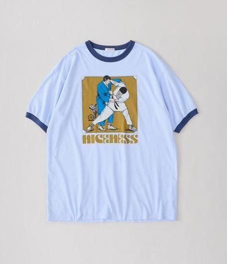 niceness ナイスネス Photo tee L tシャツ NICENESS J.ATHENA [BLUE] - Fresh Service NECESSARY or
