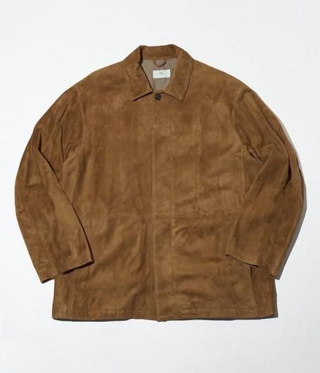 25aw HERILL Goatsuede Jacket BROWN サイズ1 Herill Goatsuede Jacket | Brown | Canoe Club