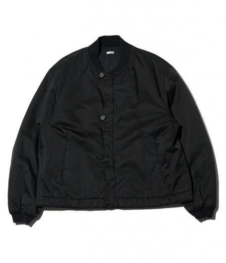 A.PRESSE Vintage Silk Bomber Jacket [BLACK] - Fresh Service