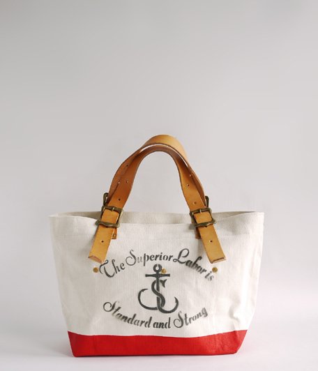  THE SUPERIOR LABOR engineer tote bag S[NATURALRED]