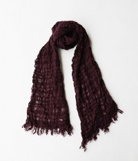  ANACHRONORM Clothing Stole #KODI/KT Made in Italy [BURGUNDY]