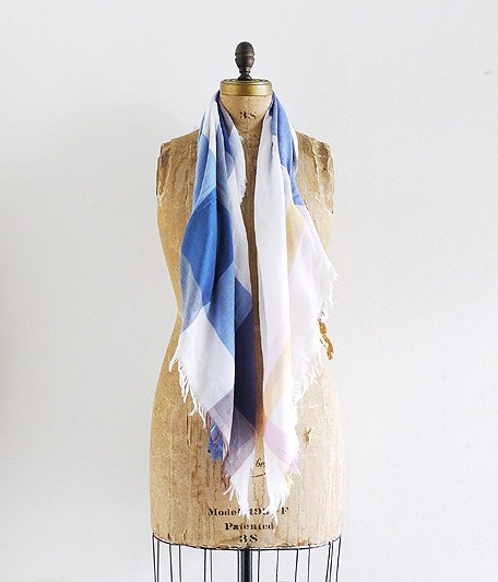  ANACHRONORM Clothing Stole Buden MADE IN ITALY [BLUE]