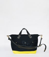  THE SUPERIOR LABOR engineer shoulder bag S [BLACK/YELLOW]
