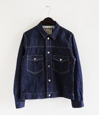  ANACHRONORM Reading Nep Denim Work Jacket [One washed]