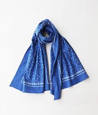  ANACHRONORM Clothing Discharge Bandana Scarf [BLUE]