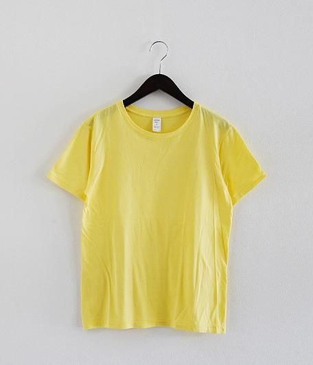  JIGSAW SUPIMA COTTON S/S CREW NECK T-SHIRT [LT YELLOW]