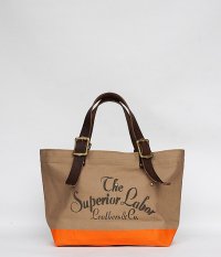  THE SUPERIOR LABOR engineer tote bag S [beigeorange]