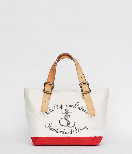  THE SUPERIOR LABOR engineer tote bag S [naturalred]