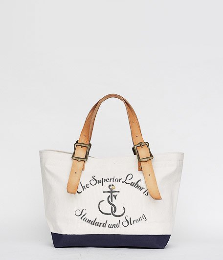  THE SUPERIOR LABOR engineer tote bag S [naturalnavy]