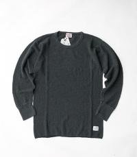  ANACHRONORM Clothing 5oz Thermal L/S T-Shirt [BLACK]