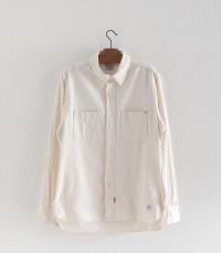  ANACHRONORM Clothing 6.5oz Denim Work Shirt [OFF WHITE]