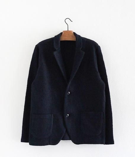  JIGSAW FULLING WOOL JACKET [NAVY]