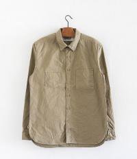  ANACHRONORM Reading Flat Fell Seam Chino Work Shirt [One Wash]