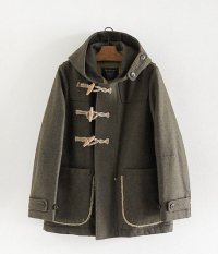  ANACHRONORM Clothing Melton Duffel Coat [OLIVE]