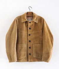  ANACHRONORM Reading Suede Sport Jacket [BEIGE]