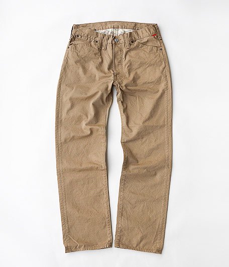  ANACHRONORM Clothing Backle Back Chino 5P Pants Slim Fit [BEIGE]