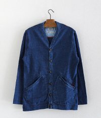  ANACHRONORM Clothing INDIGO Jersey Cardigan [LIGHT INDIGO]