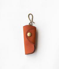  THE SUPERIOR LABORLeather Key holder [orange]