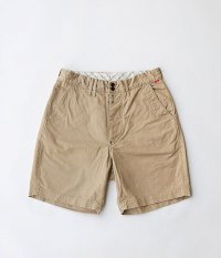  ANACHRONORM Clothing Chino Work Trouser Shorts [BEIGE]