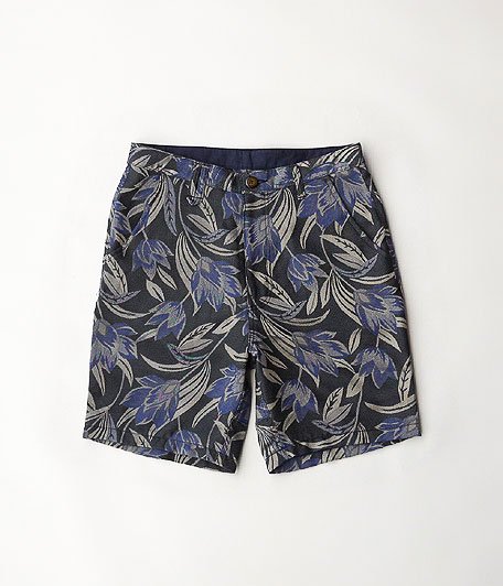  VOO SPECIAL FLORAL SHORTS [NAVY]