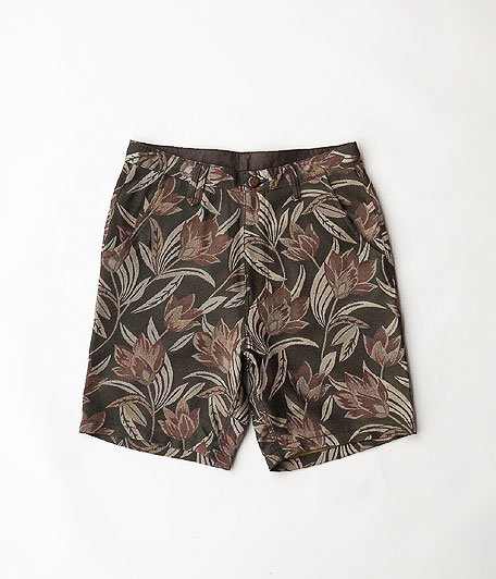  VOO SPECIAL FLORAL SHORTS [BROWN]