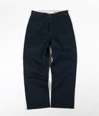  ANACHRONORM Reading Chino Cloth Wide Work Trousers NAVY [One Wash]