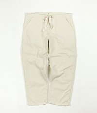  ANACHRONORM Clothing Tapered Eazy Collor Pants [OFF WHITE]