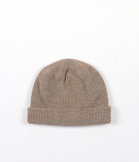  ANACHRONORM Clothing Basic Knit Cap [BEIGE TOP]