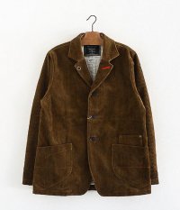  ANACHRONORM Clothing 9W Cord Work Lapel Jacket [Dk.BEGE]