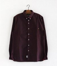  ANACHRONORM Reading Oxford B.D Shirt [BURGUNDY]