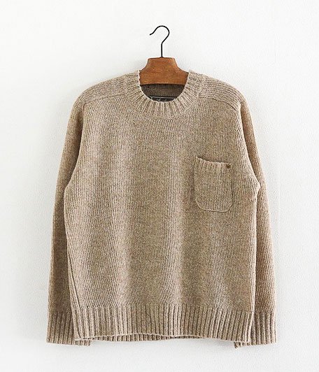  ANACHRONORM Clothing Shetland Shaggy Dog Sweater [OFF WHITE]