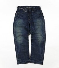  ANACHRONORM Reading Flat Fell Seam W-Yoke Pants [Medium Wash]