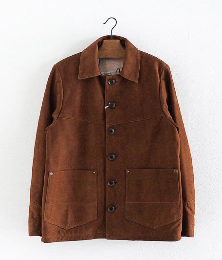 ANACHRONORM Reading Nubuck Sports Jacket [BROWN] - Fresh