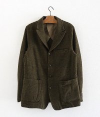  THE SUPERIOR LABOR Tweed Jacket [green]