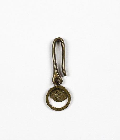  ANACHRONORM Reading Brass Hook Keyholder