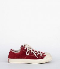  ANACHRONORM Reading PARADISE RUBEER Suede Athletics Shoes [RED]