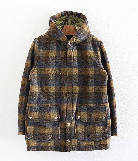 ANACHRONORM Context Galelly 別注 Full Zip Duffle Coat [BROWN CHECK