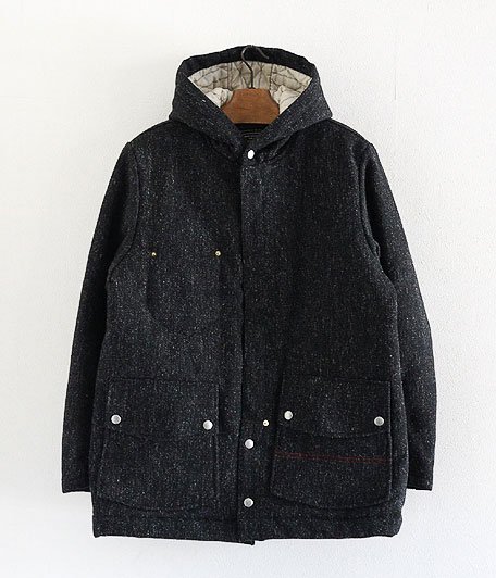  ANACHRONORM Context Galelly  Full Zip Duffle Coat [BLACK]