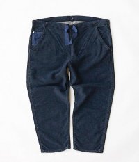  ANACHRONORM Clothing INDIGO Knit Like 3/4 Easy Pants [ONE WASH]