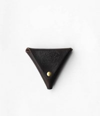  THE SUPERIOR LABOR Triangle Coin Case [brown]