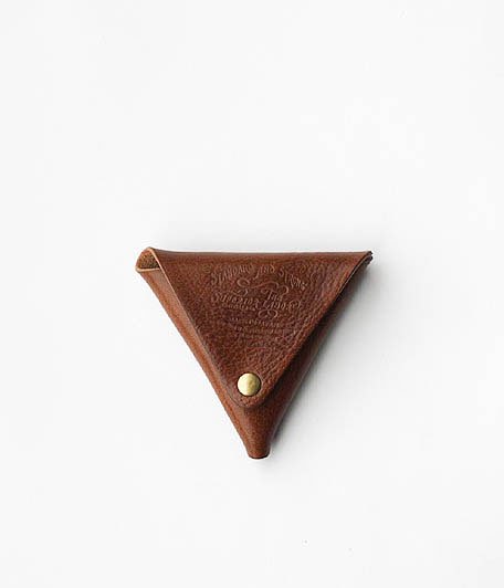  THE SUPERIOR LABOR Triangle Coin Case [light brown]