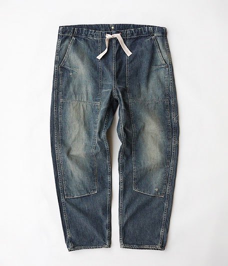  ANACHRONORM Clothing DENIM W-Knee Eazy Pants [STONE WASH]