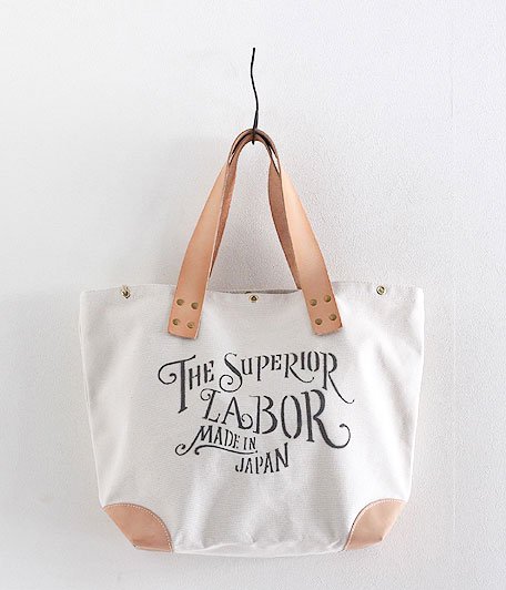  THE SUPERIOR LABOR Market Bag [white]