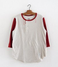  ANACHRONORM Clothing 3/4 Sleeve Under-shirt [RED]