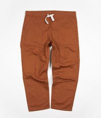  ANACHRONORM Clothing Tapered Eazy Pants [BROWN]